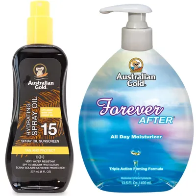 Obrázek produktu pro Australian Gold SPF15 Ochranný sprejový olej + navždy po 400 ml