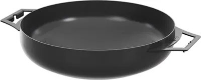 Produktbild von Wok aus Stahl 40 cm mit zwei Griffen