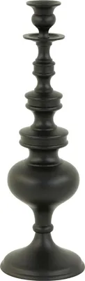 Produktbild von Light & Living - Kerzenständer Lizet - Schwarz - Ø13cm