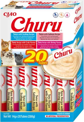 Produktbild von INABA Ciao Churu Box Tuna Mix - Katze behandeln - 20 x 14g