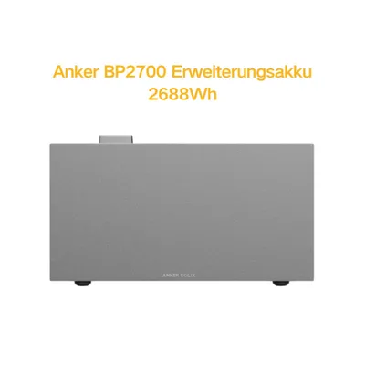 Produktbild von Anker SOLIX Erweiterungsakku BP2700 für Solix Solarbank 2 und 3, von Powerness