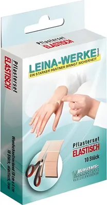 Produktbild von LEINA Pflaster-Set Elastisch, 10- teilig, beige (8975400)