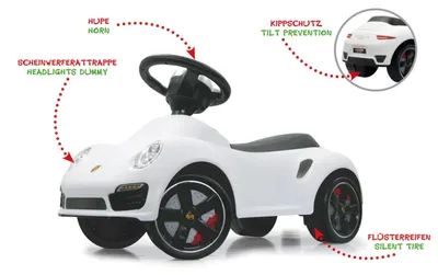Produktbild von Jamara Porsche 911, 1,5 Jahr(e), Weiß