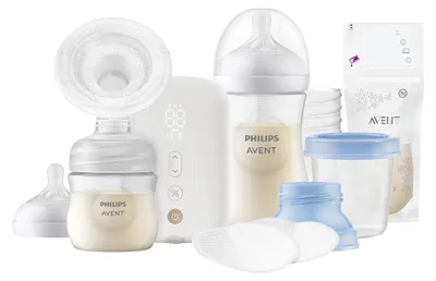 Produktbild von Philips AVENT Natural Motion Milchpumpe SCD330/31 Elektrische Einzelmilchpumpe Premium im Set