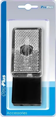 Produktbild von Vordere Positionsleuchte weiß 110x45x51mm im Blister