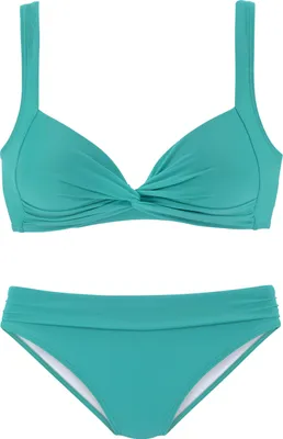 Produktbild von LASCANA Triangel-Bikini petrol Größe 34 Cup A