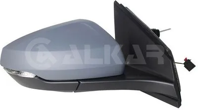 Produktbild von ALKAR 6138198 Außenspiegel Seitenspiegel Rechts für VW POLO (AW1, BZ1) Konvex Grundiert