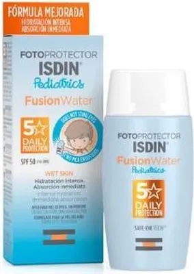 Zdjęcie produktu dla Fotoprotector Isdin, Pediatrics Fusion Water, Krem przeciwsoneczny SPF 50, 50 ml