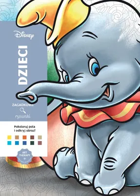 Image de Dzieci. Art therapy. Kolorowanka antystresowa. Disney. Zagadkowe rysunki