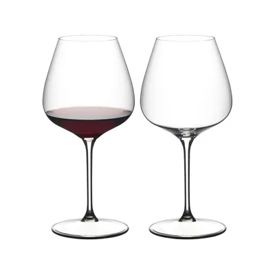Immagine prodotto di Riedel Glas Grape Pinot Noir Nebbiolo Aperetivo 2er Set, Weingläser, Kristallglas, 750 ml, 6424/07