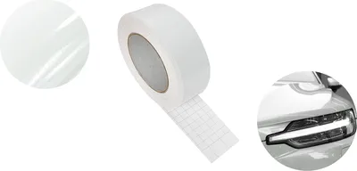 Produktbild von Autofolie Glanz 5x100 cm - Weiß Glanz - Klebefolie Auto mit Luftkanal-Kleber und UV-Schutz - Selbstklebend Folie für Innen und Außen - Auto Folierung für Tuning - Einstiegsleisten Schutz