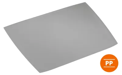 Obrázek produktu pro DURABLE Podložka na st?l ARTWORK 590x470 mm s pr?hlednou PP klopou, šedá, 722110