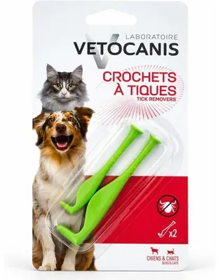 Obrázek produktu pro Kleště na klíšťata – VETOCANIS – Pro psy a kočky – Bez chemikálií – Snadné použití
