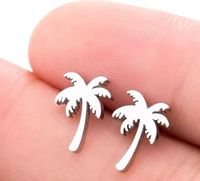 Zdjęcie produktu dla Kolczyki - małe kolczyki - modny dodatek - na każdą okazję - stal chirurgiczna 316L - odporne na warunki atmosferyczne - rozmiar: 1cm x 1cm