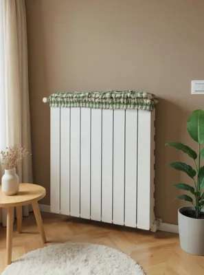 Productafbeelding van Afdekking voor radiatoren, gemaakt van elastisch materiaal, verstelbare radiatorafdekking, wat is...?