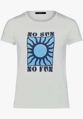 Produktbild von T-Shirt   mit Print No Sun No Fun