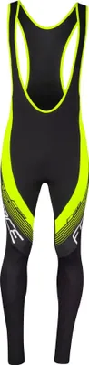 Obrázek produktu pro Kalhoty Force F58 pánské elastické lacl bez vložky černá-žlutá fluo Velikost S 900436-S