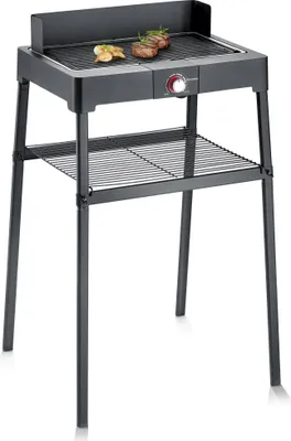 Zdjęcie produktu dla Severin PG 8563, 2200 W, Gril, Prąd elektryczny, 1 stref(y), 1150 cm², Tarka