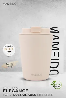 Produktbild von Famanu Thermobecher 350 ml - Edelstahl, doppelwandig, isoliert