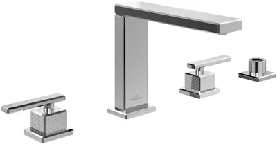Zdjęcie produktu dla Villeroy & Boch TVT12600200061 Czterodrzewna bateria wannowa