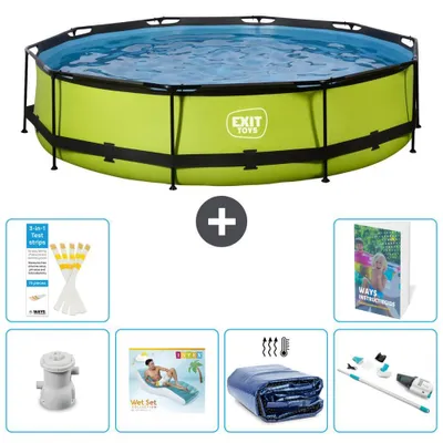 Zdjęcie produktu dla Basen Exit Pool okrągły – 360 x 76 cm – 7 elementów  S261