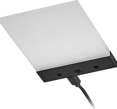 Image de Osram LED Unterbauleuchte Acrylux Panel Short Schwarz 8x8cm 3,5W CCT 2700K/4000K Sensor Starter-Set