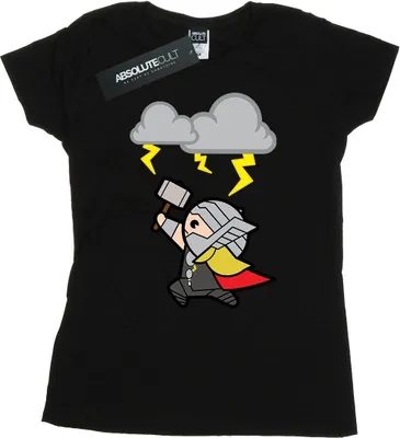 Produktbild von Marvel - "God Of Thunder" T-Shirt für Damen BI24909 (XXL) (Schwarz)