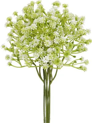 Produktbild von 6 Stück künstliche Schleierkraut, realistische Simulationsblumen, wiederverwendbar, feine Verarbeitung, lichtecht, künstliche Pflanzen, Heimdekoration