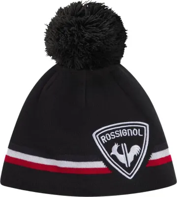 Produktbild von Wintermütze ROSSIGNOL Rooster Pompon Schwarz Schwarz