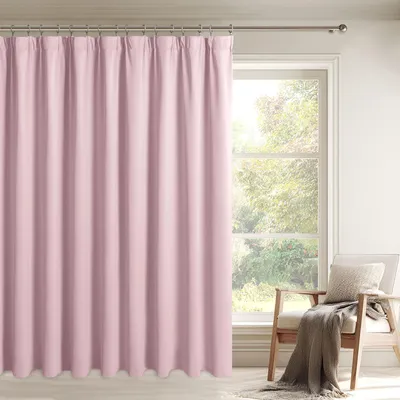 Immagine prodotto di Elzusha - Tenda oscurante con passacorda a pieghe - Rosa - 250x210 cm - Divisorio per ambienti