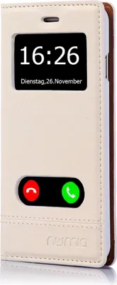 Produktbild von Sony Xperia Z5 compact numia Bookstyle Fenster Weiss