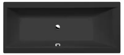 Immagine prodotto di CLEO vasca rettangolare 160x70x48cm, nero opaco