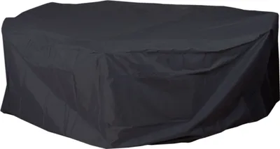 Produktbild von Obal HWC-J41, ochranný kryt z plachty, sada záhradného nábytku, antracit ~ kruhový Ø 310cm