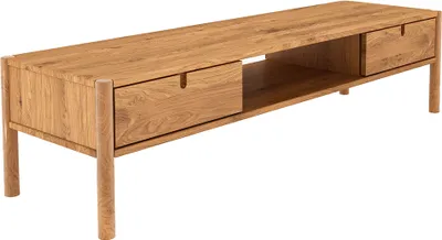 Produktbild von Lowboard 160 cm breit, Eiche massiv geölt, PORI-165
