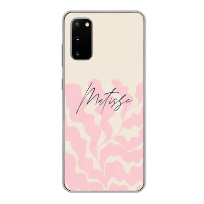 Produktbild von MuchoWow® Handyhülle Schutzhülle Hülle für Samsung Galaxy S20 Matisse - Blume - Abstrakt Silikon Softcase Handy Hülle - Bild