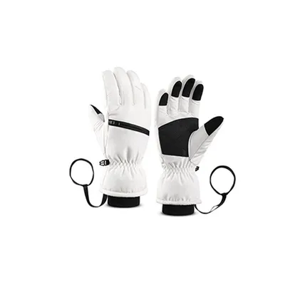 Produktbild von INF Skihandschuhe - Fünf-Finger-Stil Weiß M