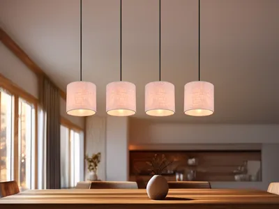 Produktbild von Pendelleuchte ELMAU mit Textil