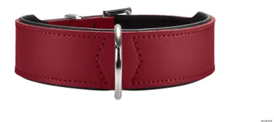 Produktbild von HUNTER Halsband Basic S-M (50), rot/schwarz