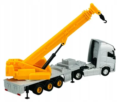 Immagine prodotto di Camion Volvo FH Welly con gru, modello in scala 1:64