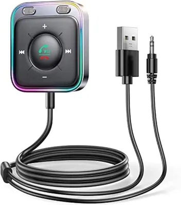 Image de Adaptateur Bluetooth 5.3 pour autoradio avec fonction Bluetooth et boutons àoptronique