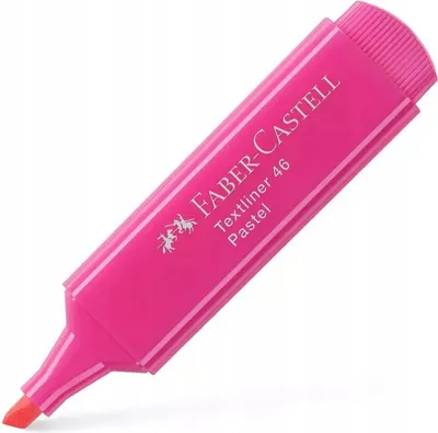 Produktbild von Faber-Castell Textliner, 1 Stück(e), Pink, Sortiert, Pink, purple pink, Kunststoff