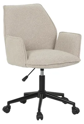 Produktbild von home24 Bürodrehstuhl - Bouclé / Eisen