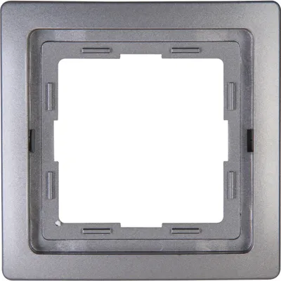 Produktbild von Kopp Abdeckrahmen 1-fach VENEDIG platin, 400143068