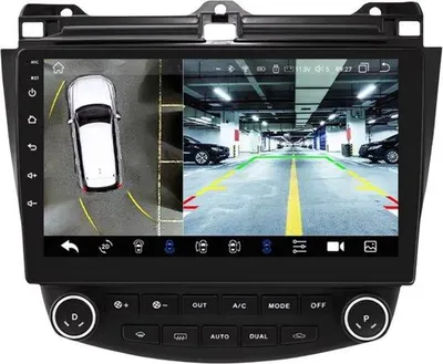 Obrázok produktu pre Autorádio s Bluetooth a CarPlay pre Honda Accord 7 (2003–2007) – kompatibilné s Apple a Android – stereo systém s navigačným systémom