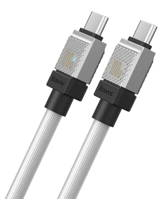 Zdjęcie produktu dla Kabel Baseus CoolPlay USB-C - USB-C 2m 100W biały