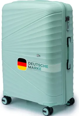 Produktbild von Xonic® Hartschalenkoffer XL für 100L - Bruchsicherer Rollkoffer Polypropylen mit 360° Doppelrollen & TSA-Schloss - Reisekoffer Mintgrün