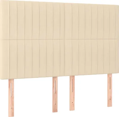 Immagine prodotto di Testiera Crema 144x5x118/128 cm Tessuto