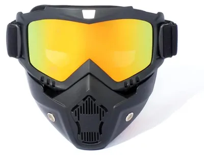 Produktbild von Omgoods – Fahrrad- und Skihelm mit UV-Schutz und abnehmbarer Brille