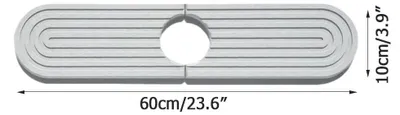 Produktbild von Ablaufmatte Diatomit - Rutschfest - Wasserabsorbierend - Strapazierfähig - Spüle - Universelle Installation - Küchenmatte