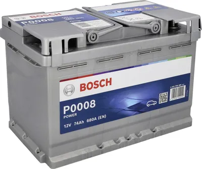 Produktbild von Bosch Starterbatterie SLI 74Ah 680A PowerLine